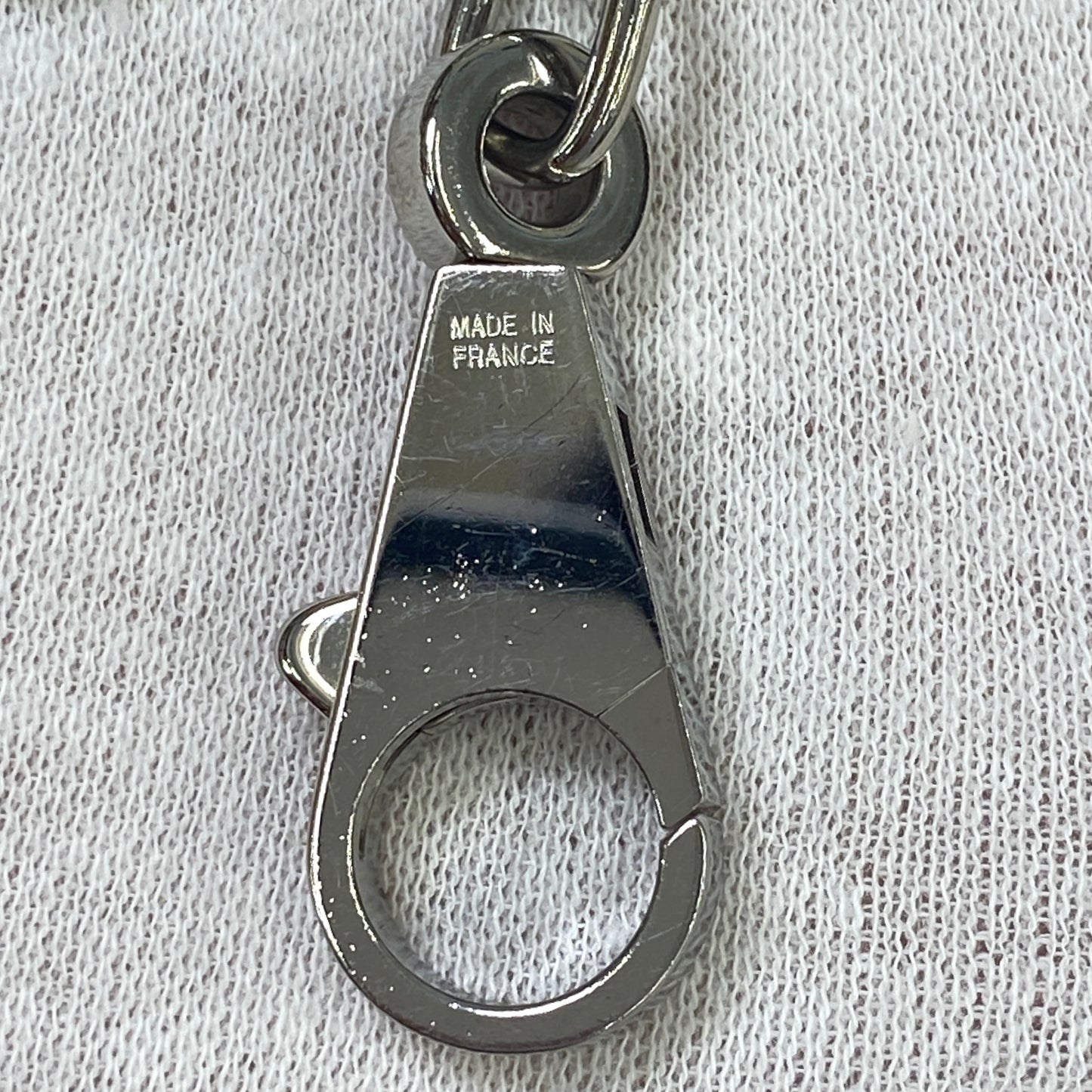 鑑定済み【 美品 】 エルメス 《 アミュレット 》 シルバー チャーム カデナ Hロゴ 犬 馬