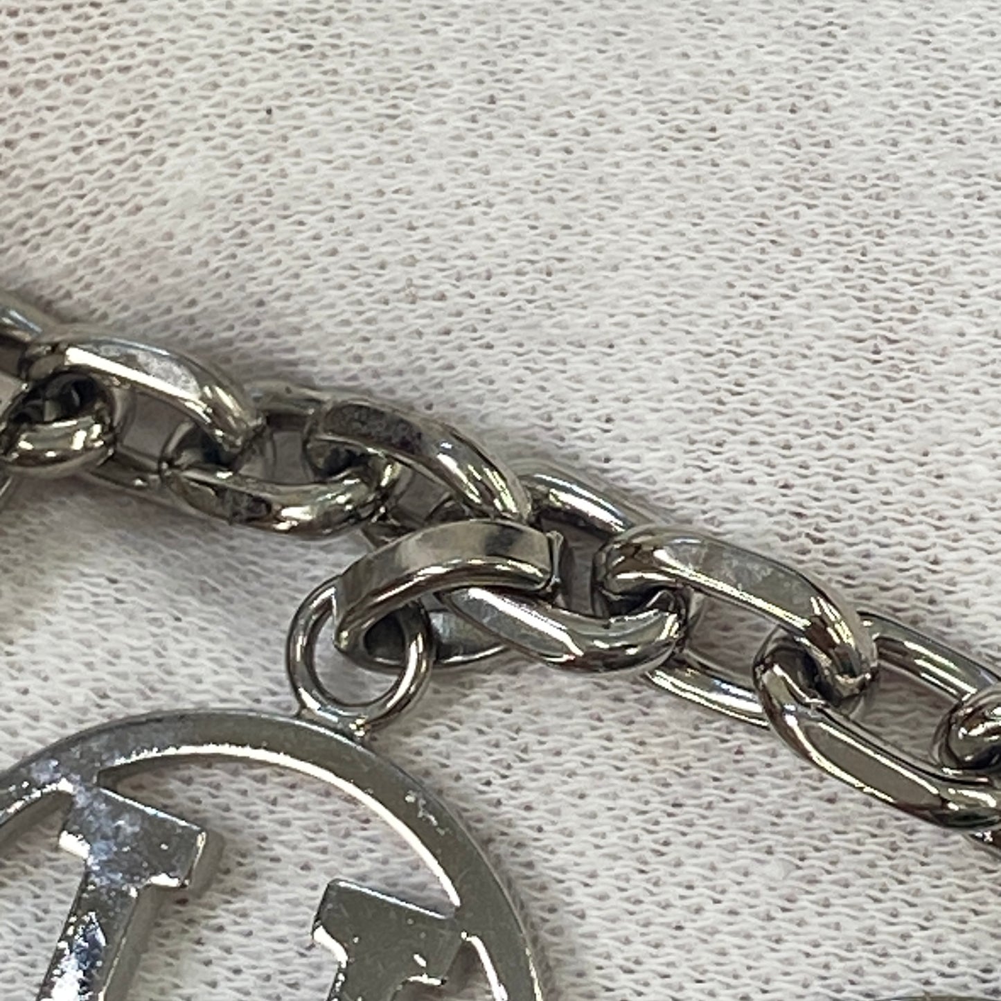 鑑定済み【 美品 】 エルメス 《 アミュレット 》 シルバー チャーム カデナ Hロゴ 犬 馬