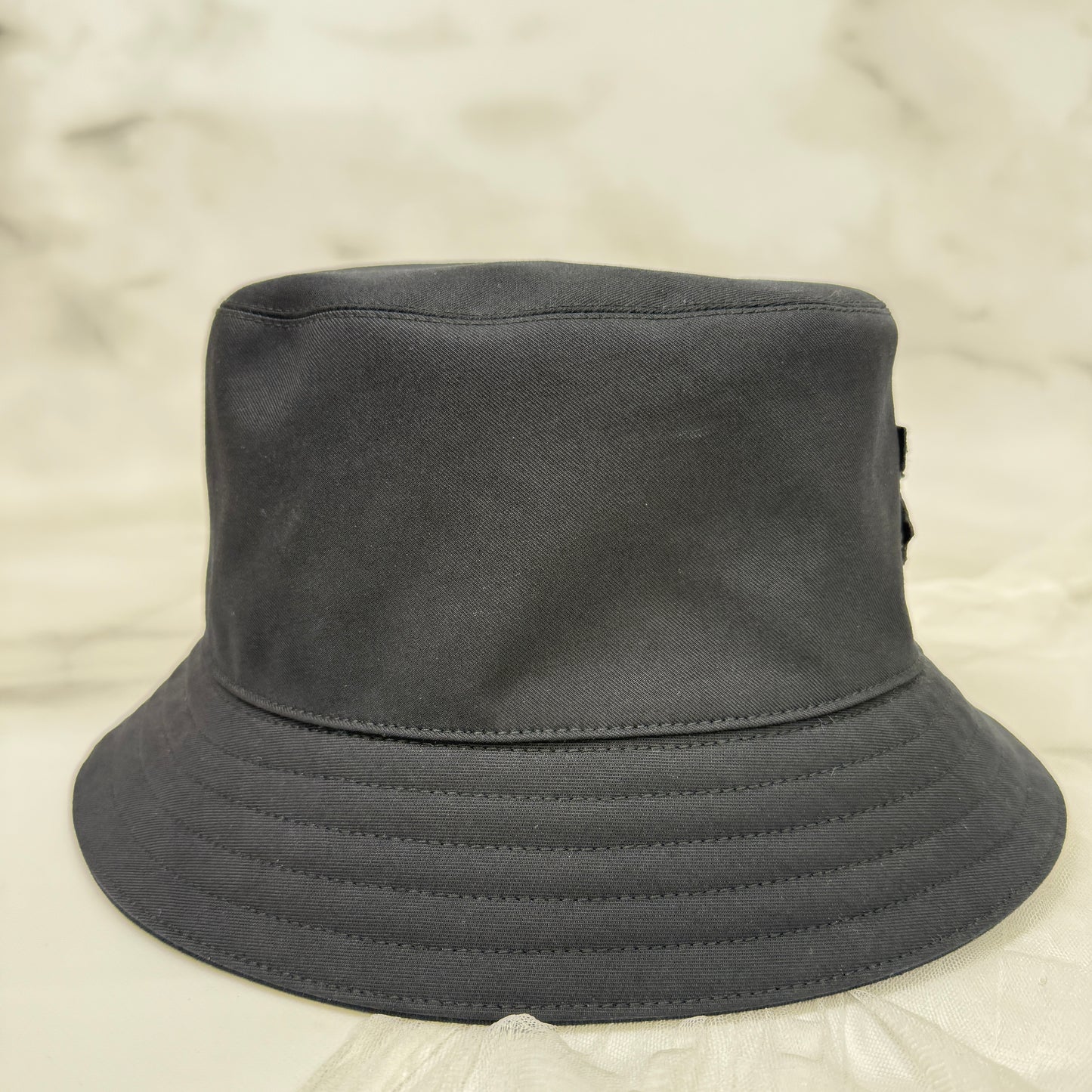 鑑定済み【 美品 】エルメス 《 バケットハット ハーパー Hセリエ 》 57 ブラック ベージュ バケットハット