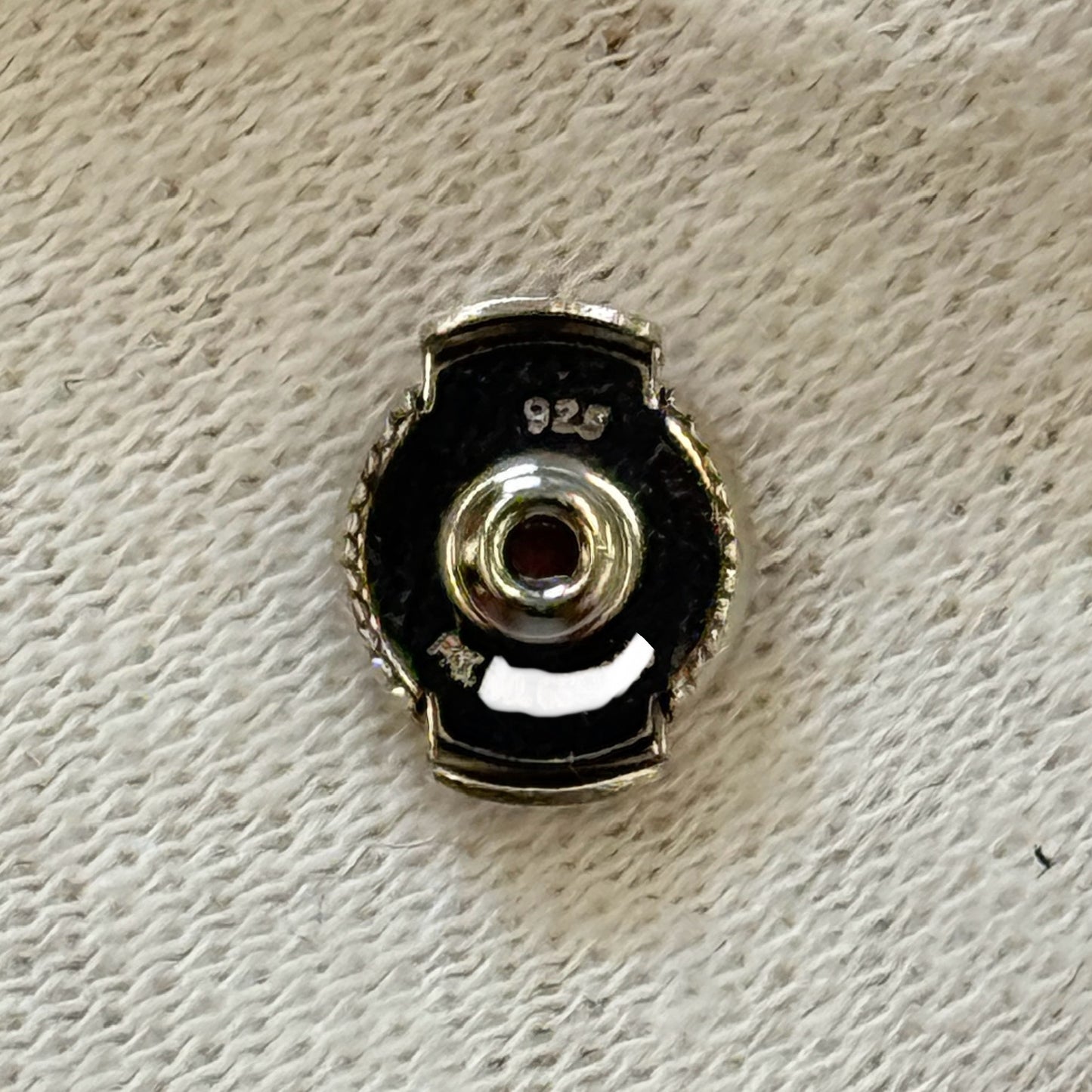 【 鑑定済み 】 エルメス 《 ループ 》 MM シルバー Ag925 ピアス エシャペ