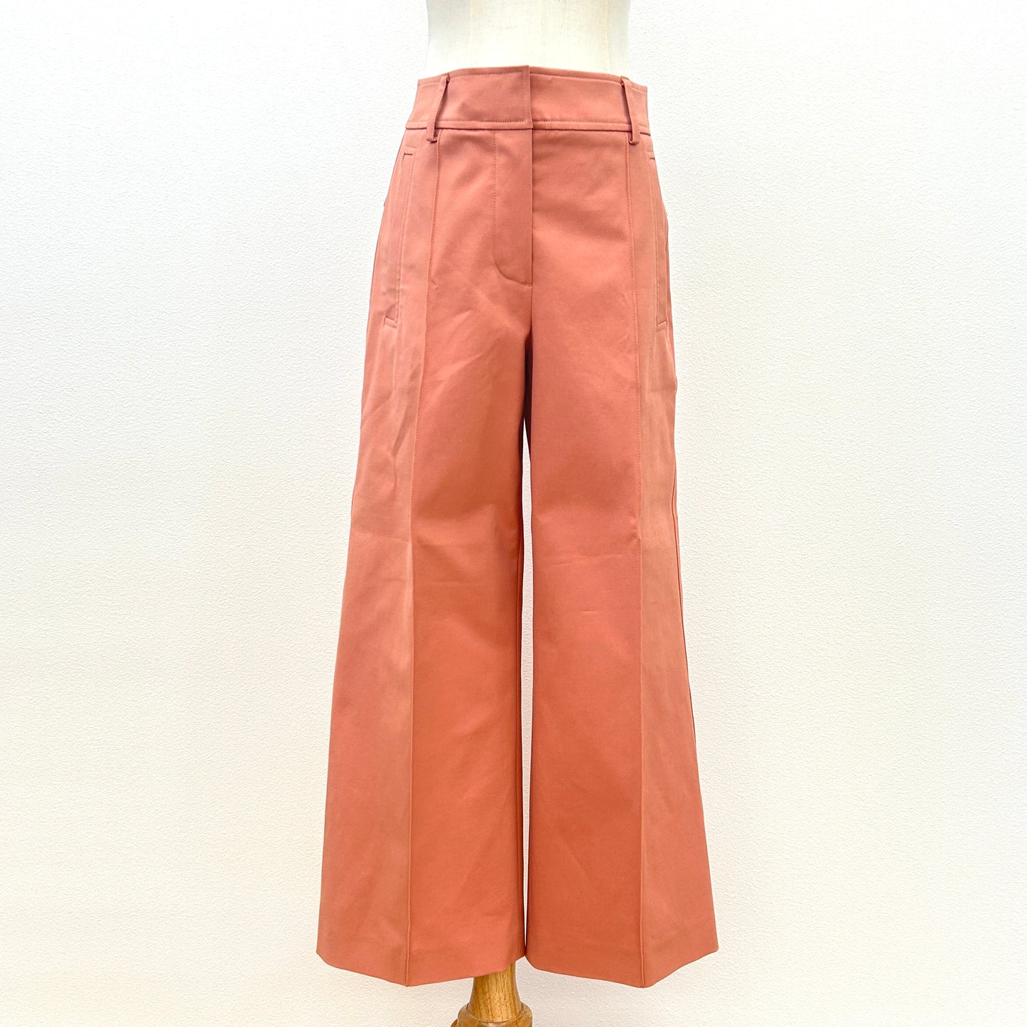 鑑定済み【 新品 】エルメス パンツ 34 4H0404DQ ピンク 綿 ボトムス