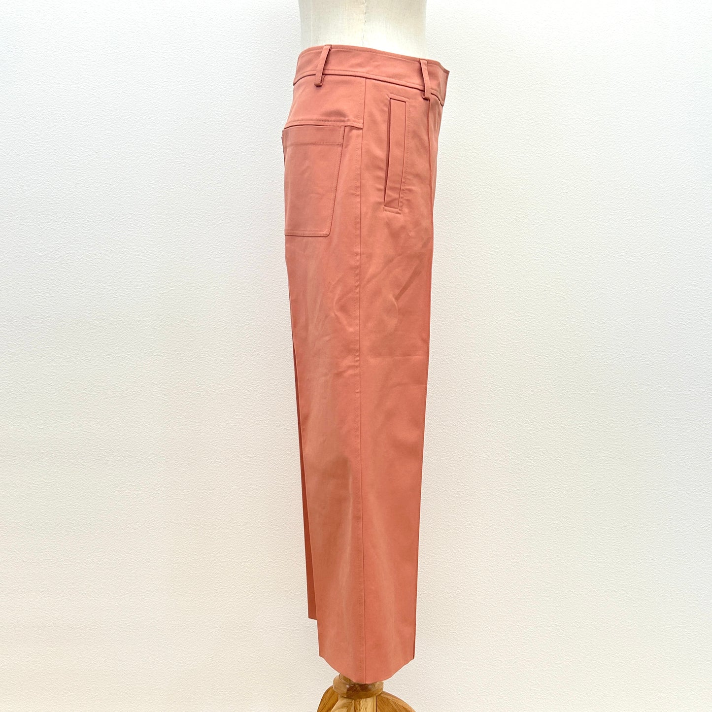 鑑定済み【 新品 】エルメス パンツ 34 4H0404DQ ピンク 綿 ボトムス