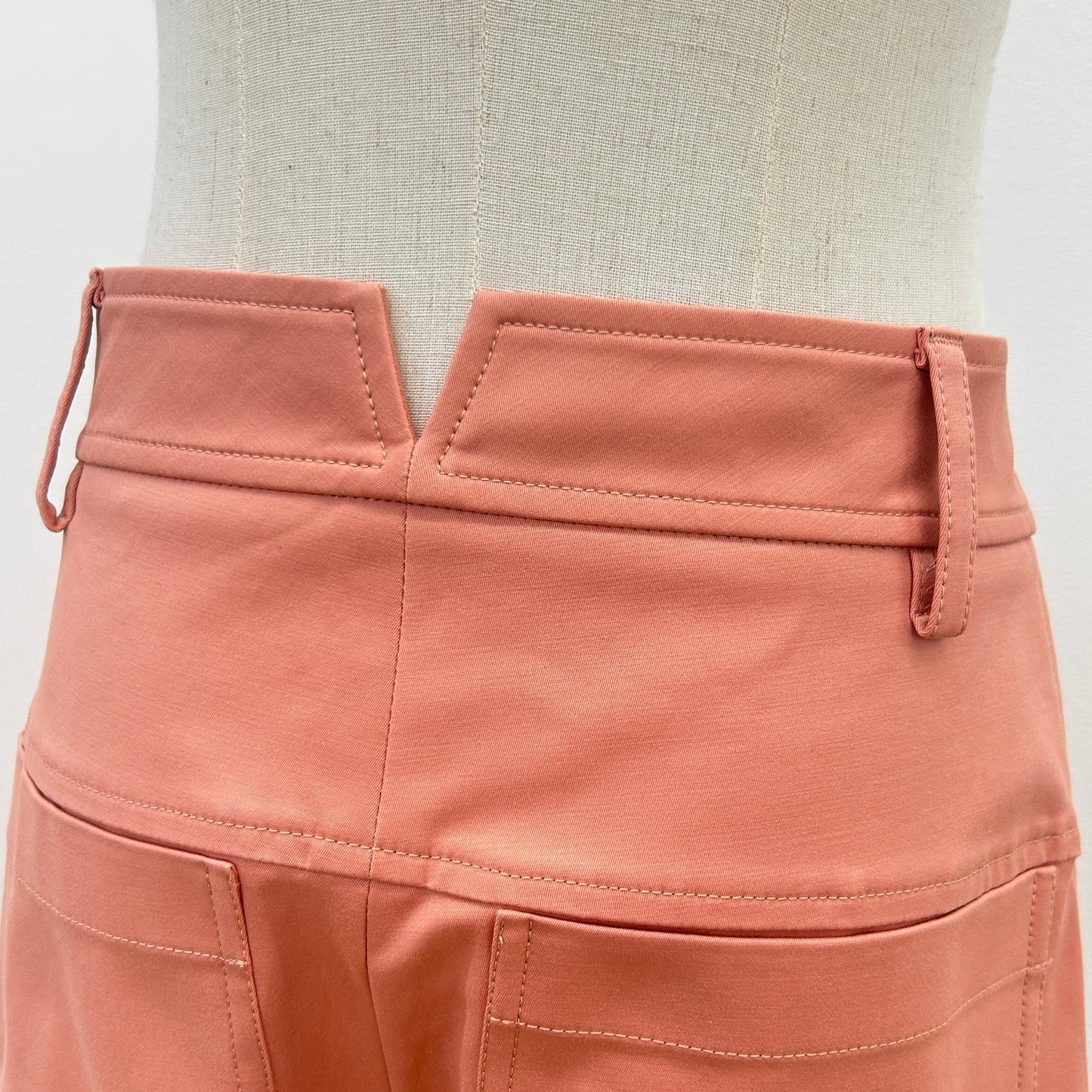 鑑定済み【 新品 】エルメス パンツ 34 4H0404DQ ピンク 綿 ボトムス