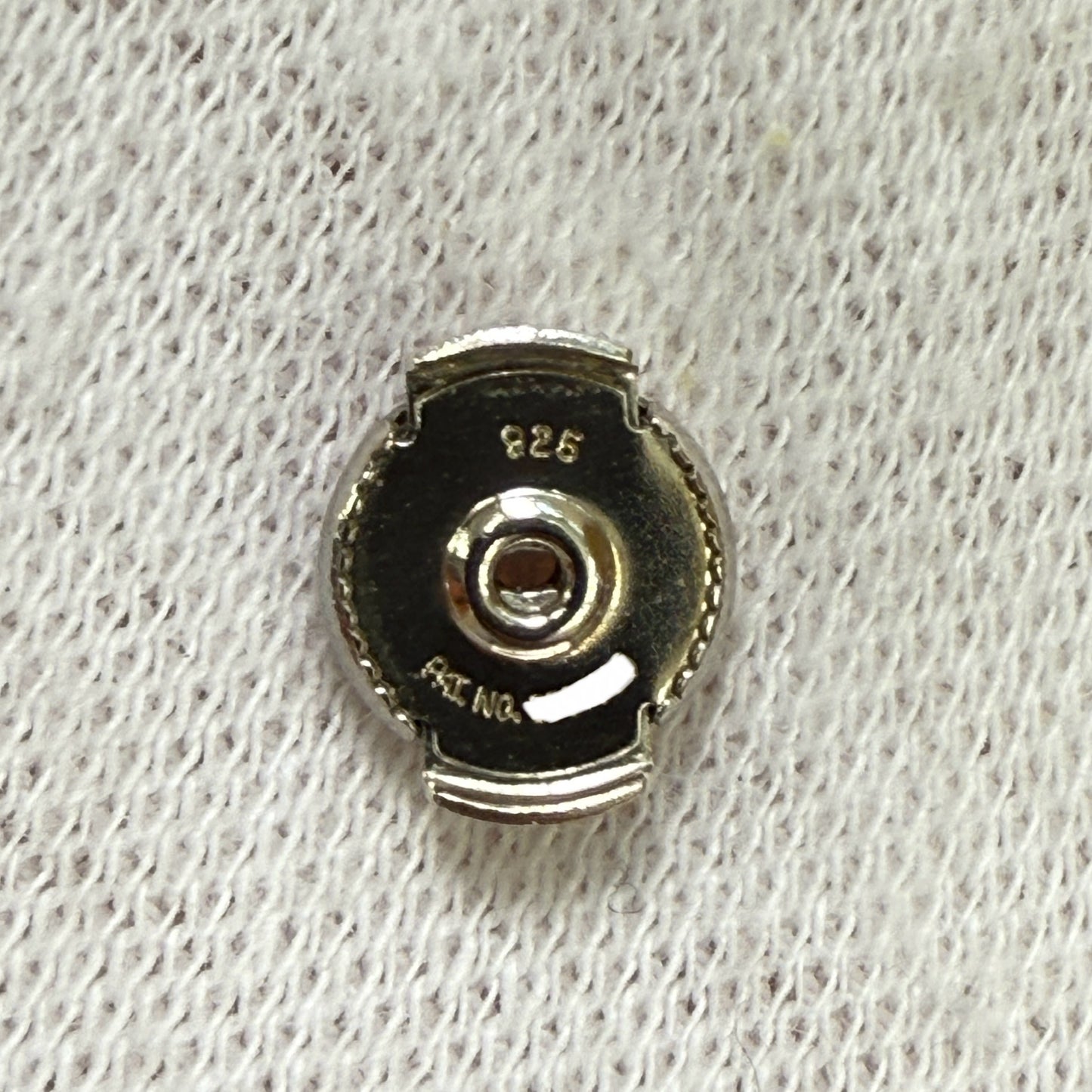 鑑定済み【 美品 】 エルメス 《 ループ 》 MM シルバー925 ピアス エシャペ