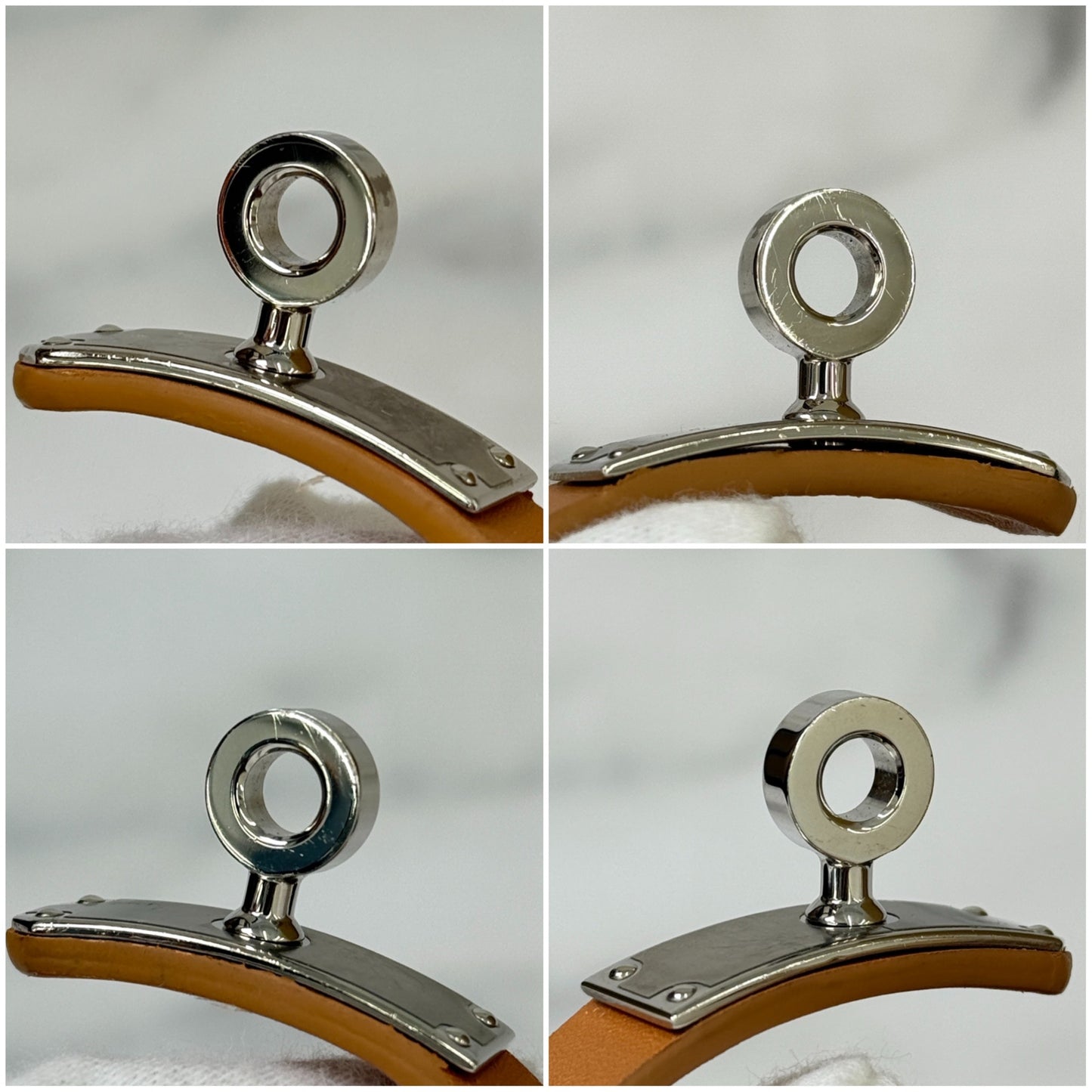 【 鑑定済み 】エルメス 《 ティポリ 》 37 ( 24cm程度 ) ナチュラル ブラウン シルバー金具 エスパドリーユ サンダル ケリーバックル