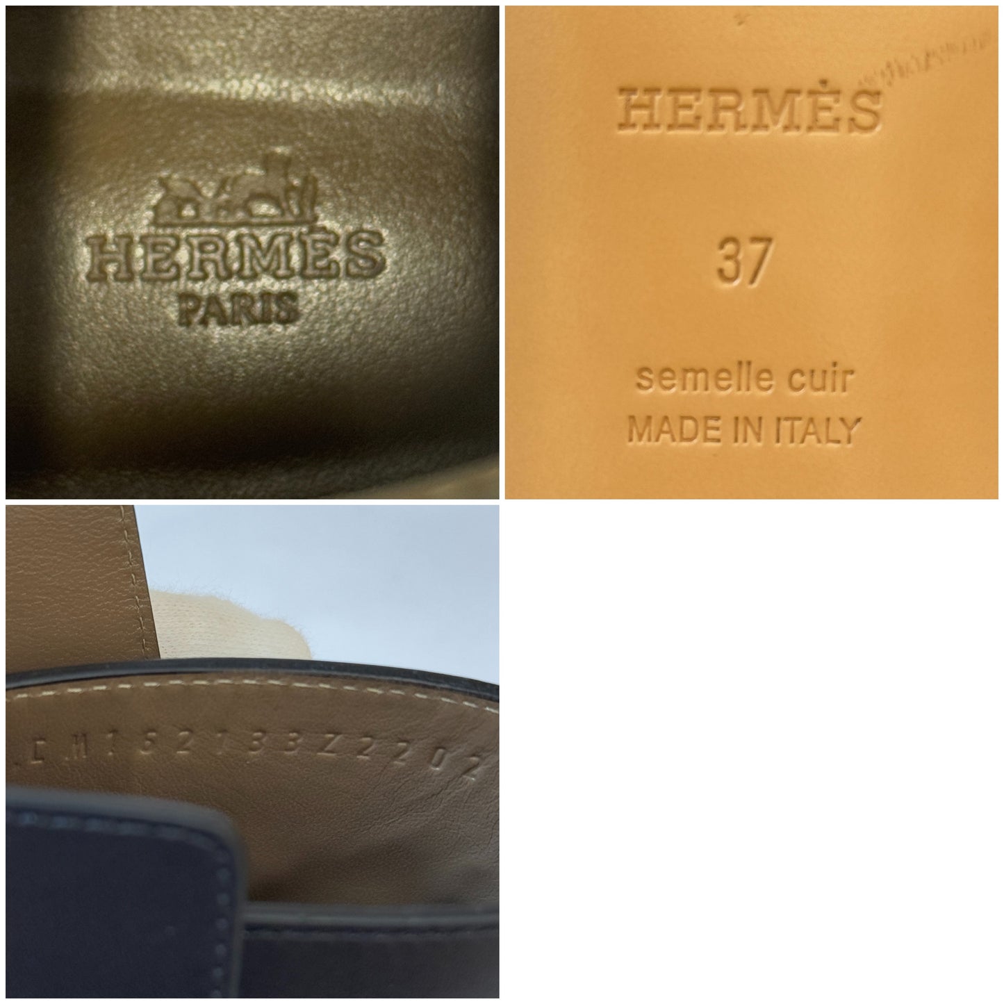 鑑定済み【 美品 】エルメス 《 ネオ 》 37 ( 24cm程度 ) ブラック シルバー金具 レザー ショートブーツ ケリーバックル