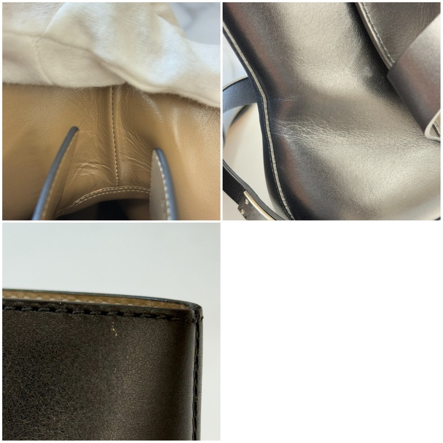鑑定済み【 美品 】エルメス 《 ネオ 》 37 ( 24cm程度 ) ブラック シルバー金具 レザー ショートブーツ ケリーバックル