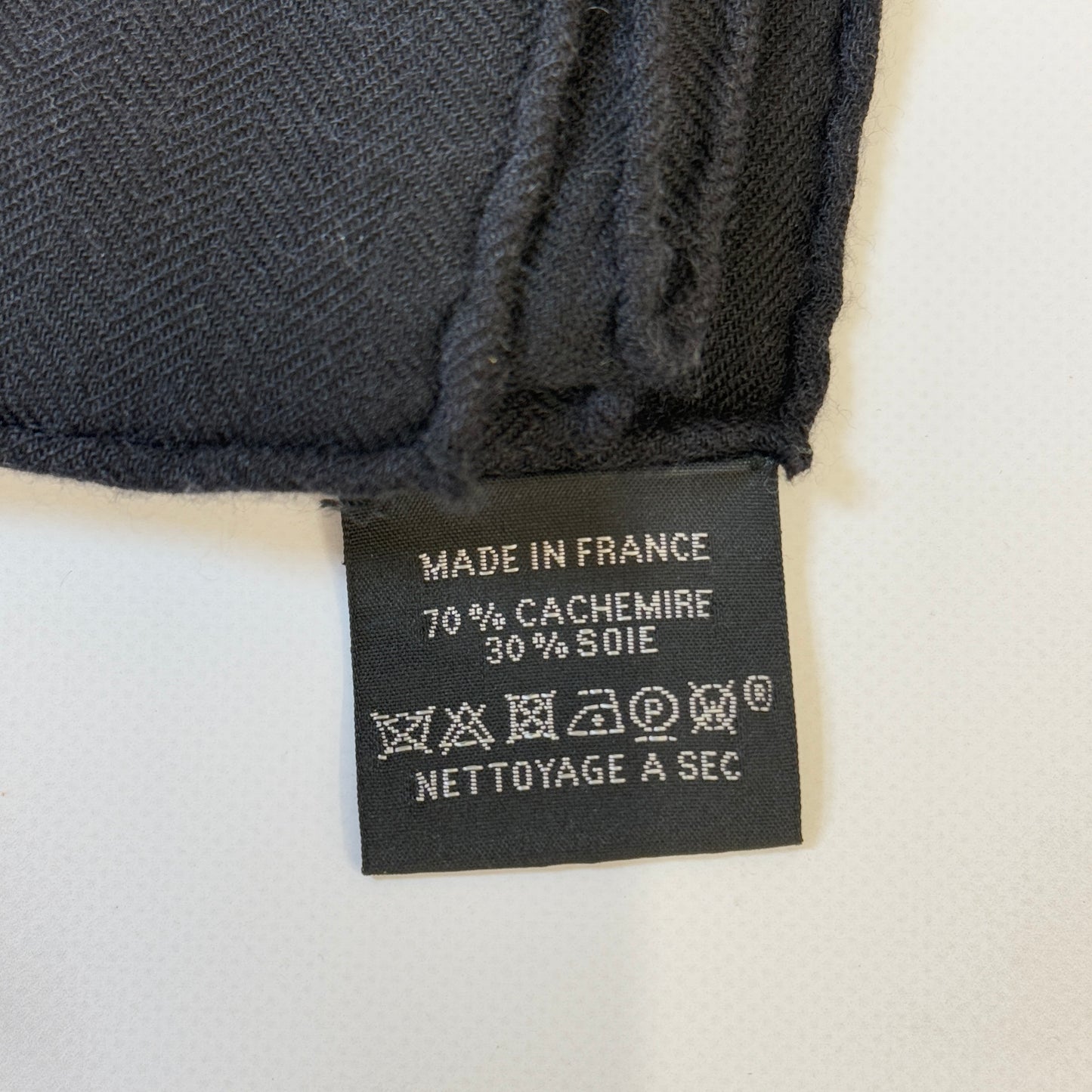 鑑定済み【 美品 】エルメス カレジェアン 140 《 ロカバール 》 ブラック グレー ネイビー ピンク カシシル スカーフ ショール 馬