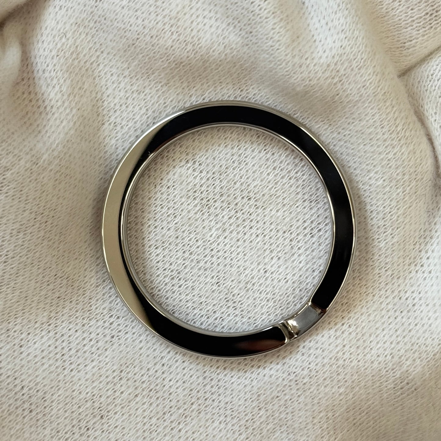 【 美品 】エルメス 《 シュヴァル 》 シルバー メタル キーホルダー キーリング 馬