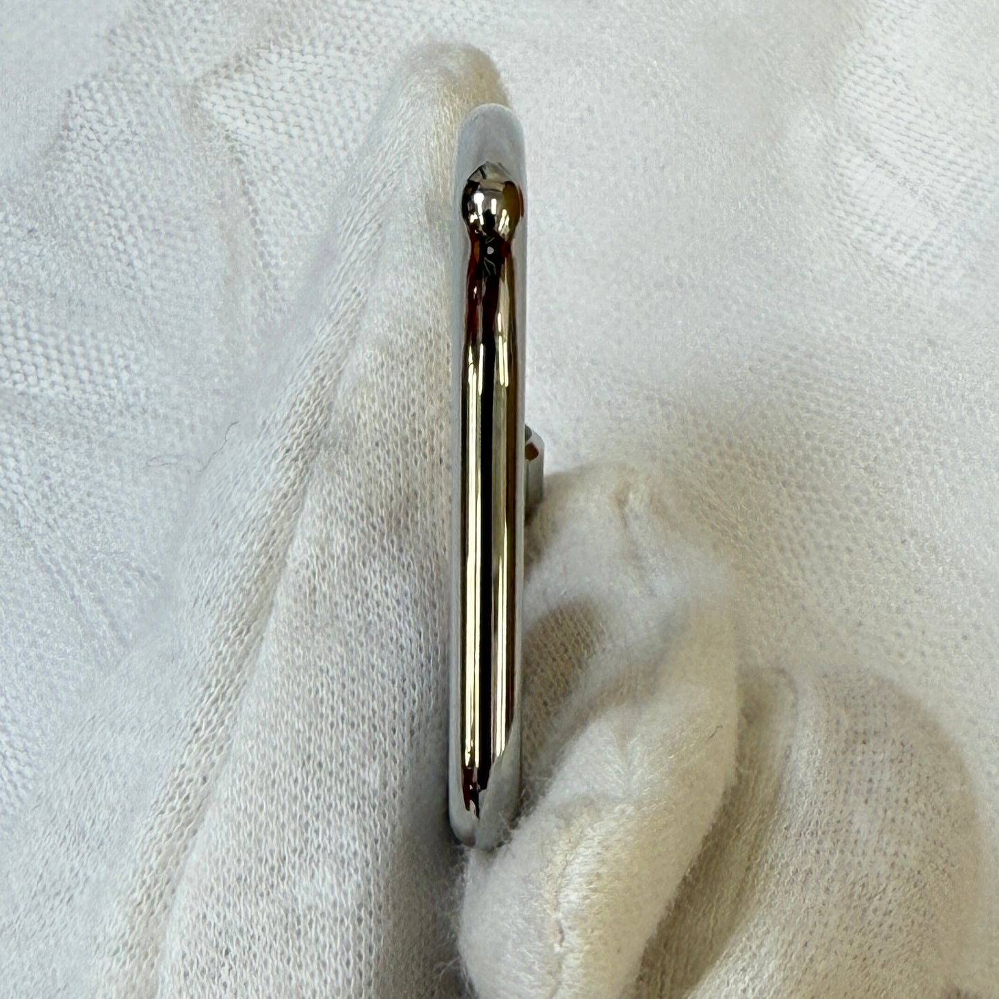 【 美品 】エルメス 《 シュヴァル 》 シルバー メタル キーホルダー キーリング 馬